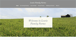 Desktop Screenshot of lewisfamilyfarms.com